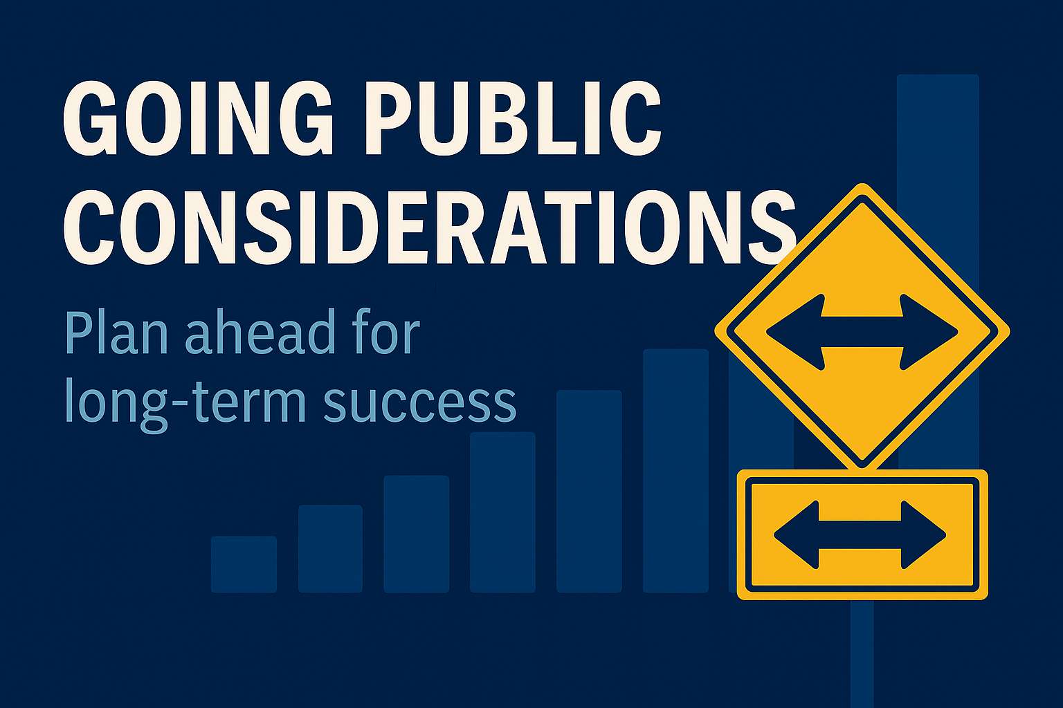 Considerations before going public on a Canadian stock exchange